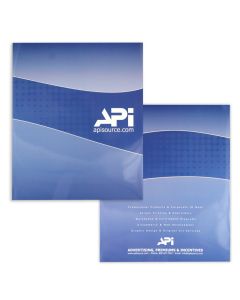 API Folder - Blue Pocketed